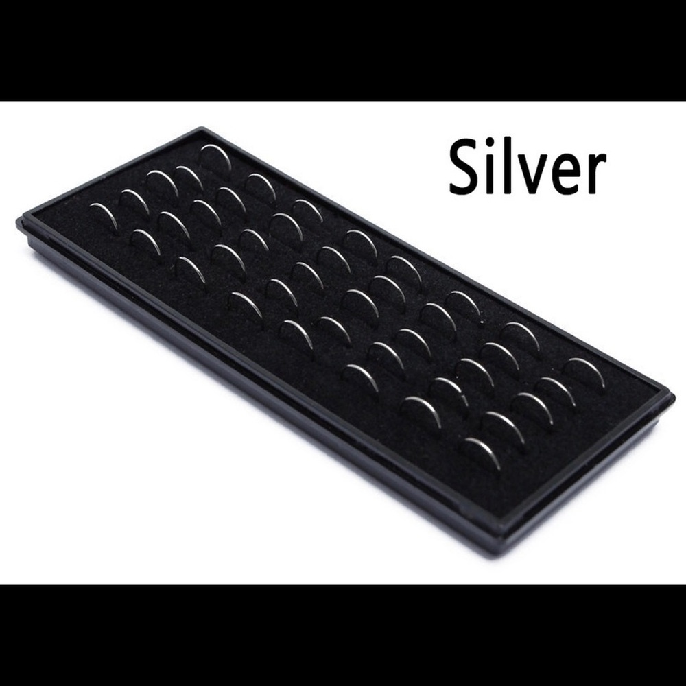 40 piece stainless steel nose rings